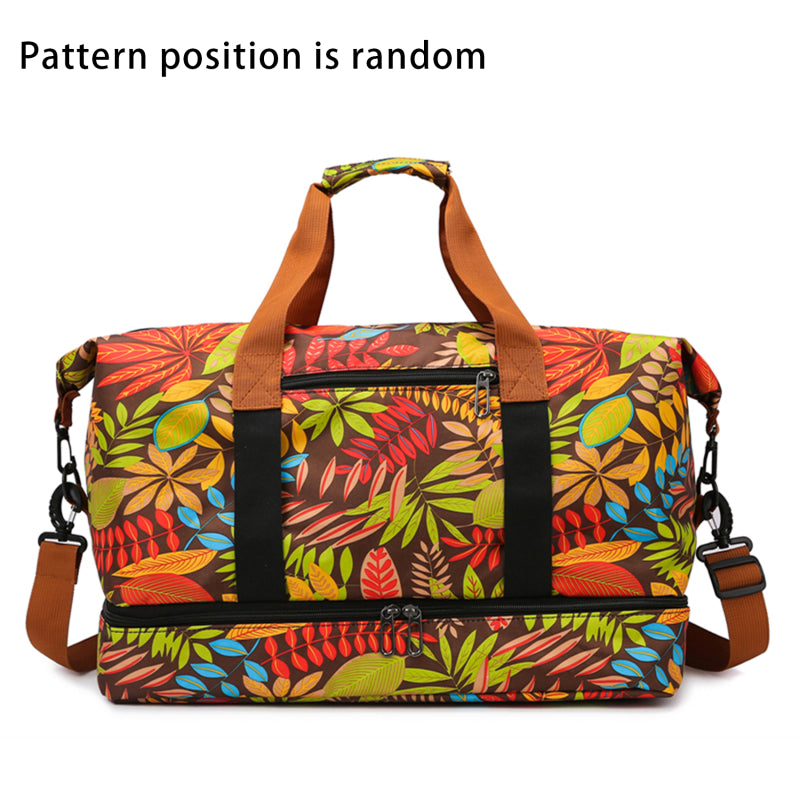 Travel Bag Male Female Large-Capacity Hand Luggage Dry-Wet Separation Sports Fi image 4