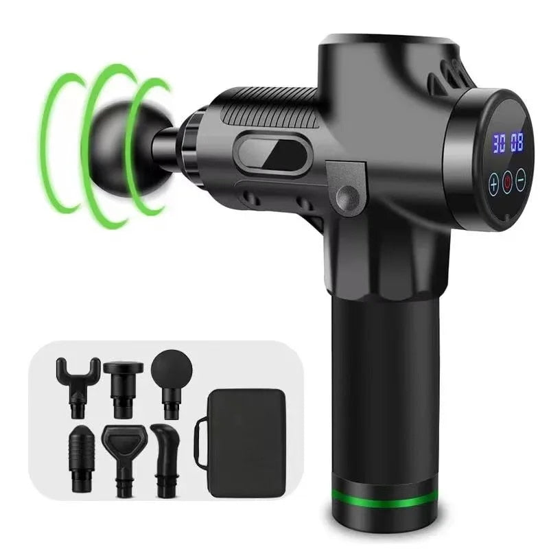 Portable Massage Gun for Body Neck Deep Tissue Muscle Relaxation Gout Pain Reli image 6