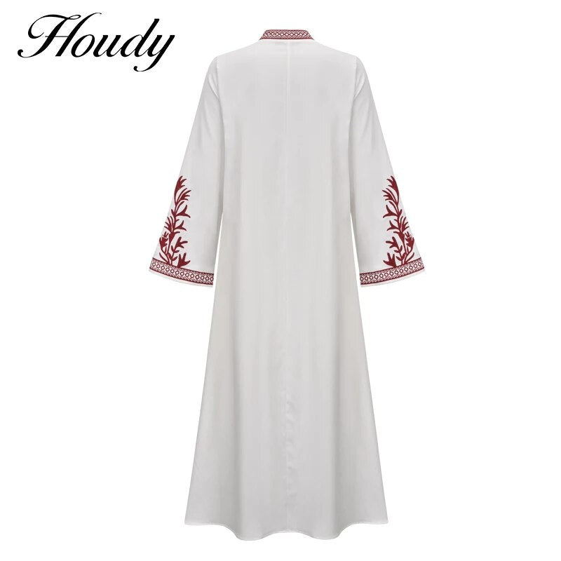 Kaftan Dubai Abaya Muslim Hijab Dress Turkey African Dresses Abayas For Women V image 8
