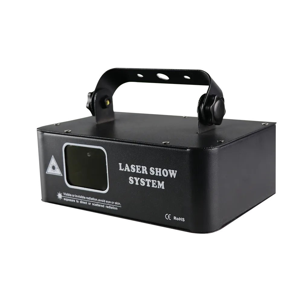 500mW Laser Light Holiday Stage Device 90-240V RGB 3D DJ Equipment Disco Chris image 1