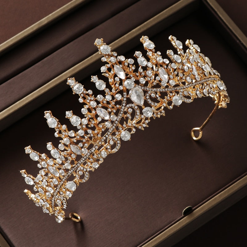 Itacazzo Bridal Headwear Full Of Romantic Atmosphere Sweet Gold-colour Ladies' image 4