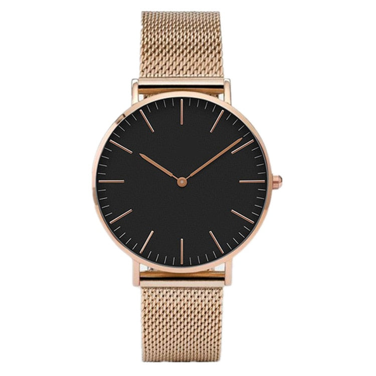 Luxury Rose Gold Watch Women Bracelet Watches Top Brand Ladies Casual Quartz Wa image 5