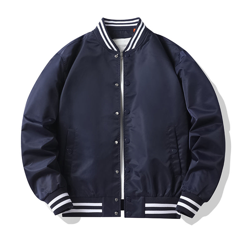 Supzoom New Arrival Rib Sleeve Cotton Fashion Single Breasted Casual Pilot Ins image 2