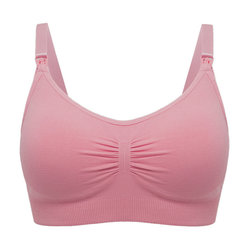 High Quality Plus Size Nursing Bra Breathable Women Breastfeeding Underwear Sea image 0