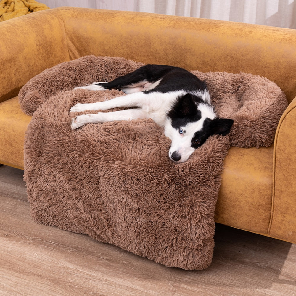 Comfortable Pet Dog Sofa Bed Soft Home Washable Rug Warm Cat Cushion Pilllow Fo image 10