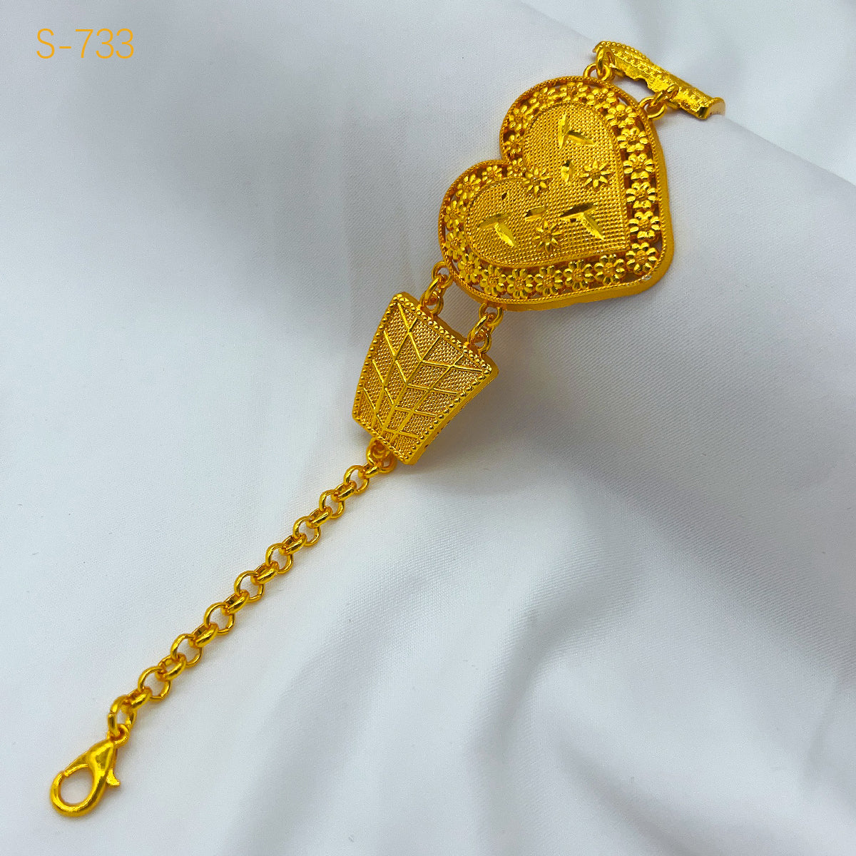 ANIID Luxury Dubai Big 4PCS African Gold Color Jewelry Necklace Sets For Women image 10