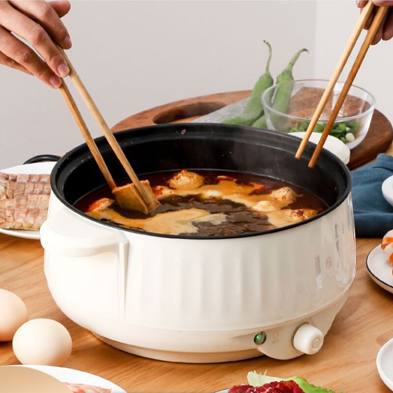 220V Multi Cookers Single/Double Layer Electric Pot 1-2 People Household Non-st image 6