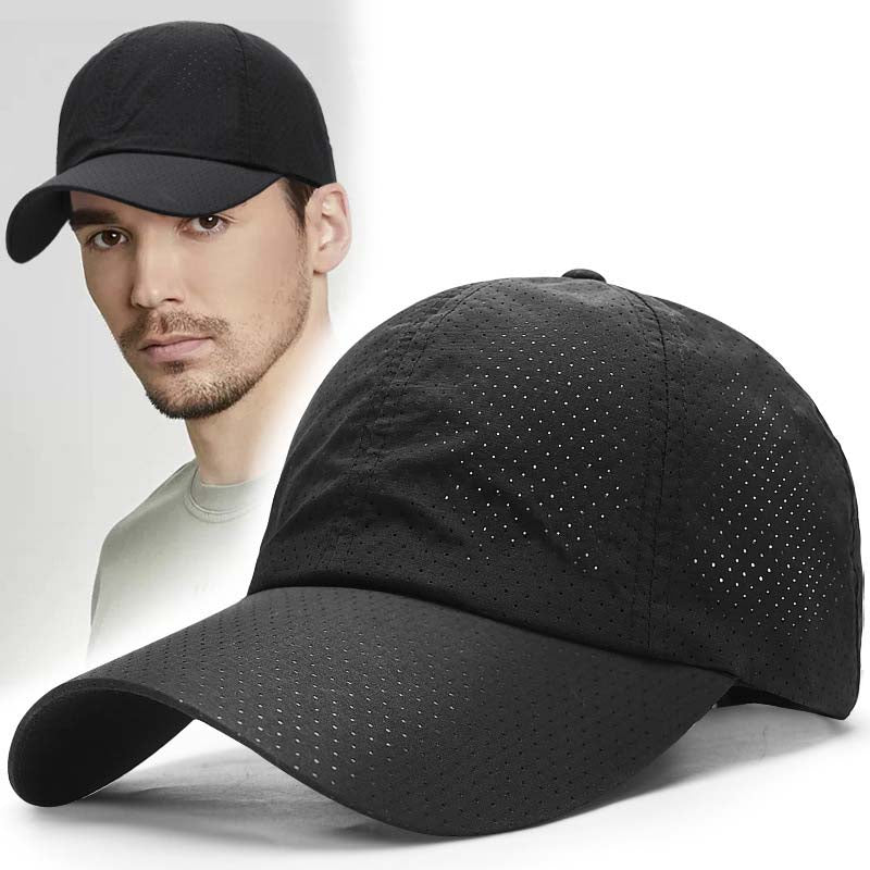 Summer Outdoor Sport Baseball Caps for Women and Men Breathable Mesh Snapback H image 1
