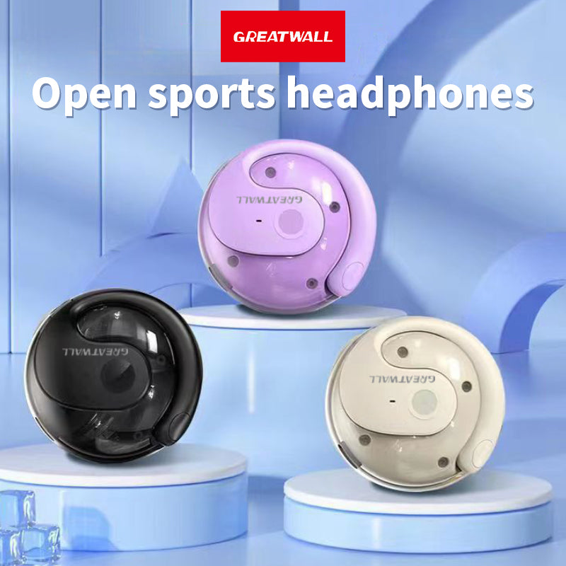 GreatWall New Version Wireless Headphones Compact Portable Digital Display Head image 2