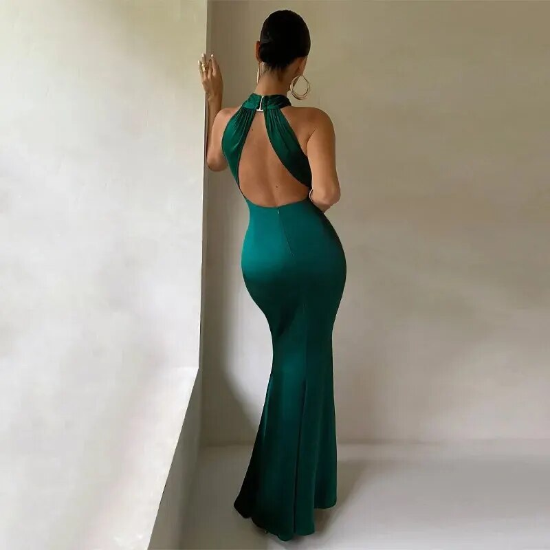 Hawthaw Women 2024 Summer Elegant Party Club Evening Streetwear Bodycon Black L image 2