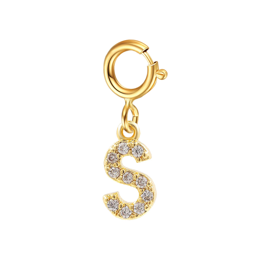 Custom Personalized diy Initial Letter Name Necklace for Women Gold color Penda image 23