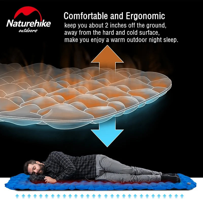 Naturehike Inflatable Mattress Air Mattress Camping Mat Ultralight Camping Matt image 10