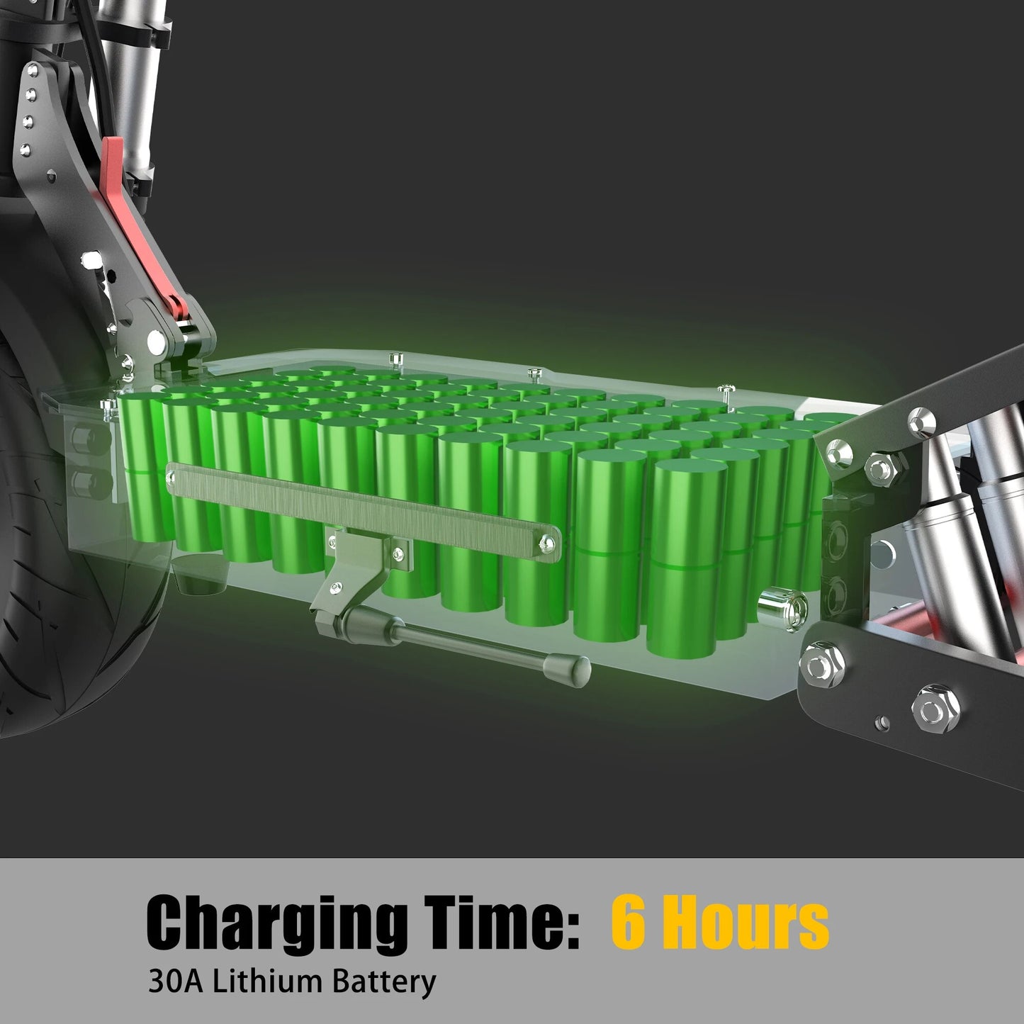 100km/h Top Speed Scooter Electric 13inch Tire Electric Kick Scooter Folding Hy image 7