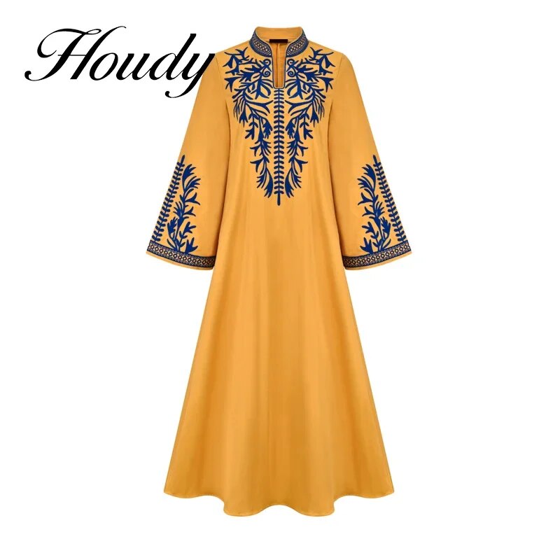 Kaftan Dubai Abaya Muslim Hijab Dress Turkey African Dresses Abayas For Women V image 3