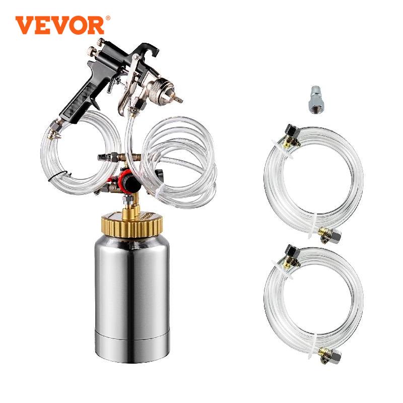 VEVOR 2L 2 Quart Pressure Pot Tank Kit with Pipe 1.8mm Nozzle Pressure Paint Sp image 1