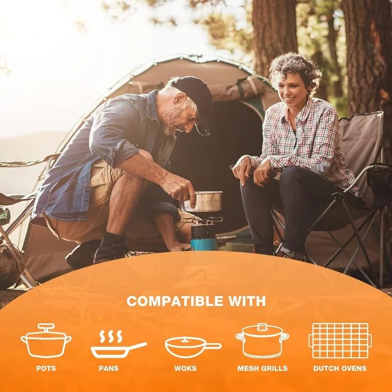 Onlyfire Camping Rocket Stove, Outdoor Portable Wood Burning Camp Stove with Hi image 3