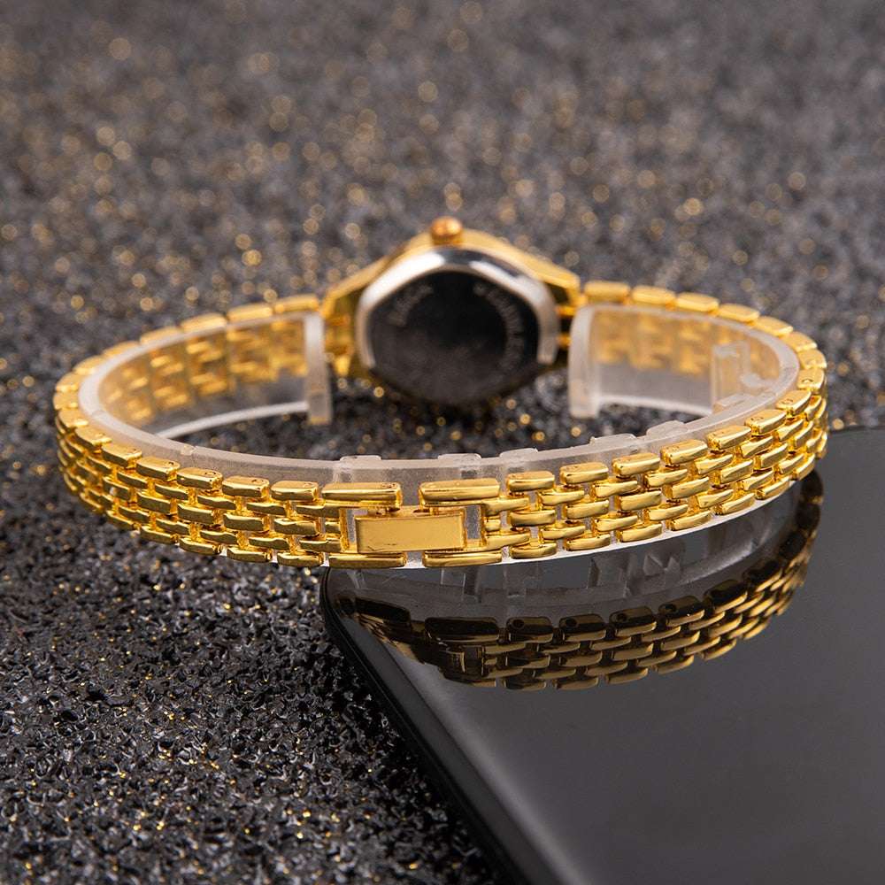 Simple Elegant Small Women's Watches Luxury Brand Gold Wrist Watches for Women image 8