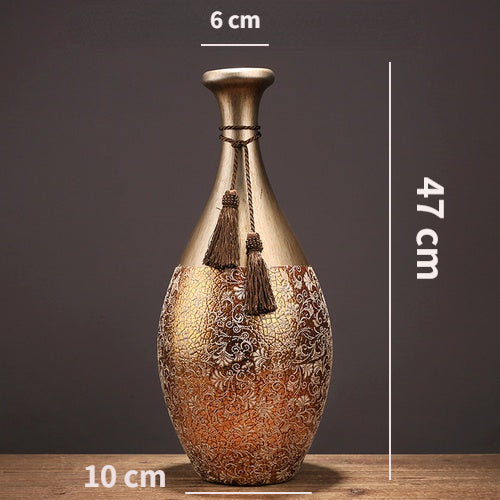 New Chinese-style Home Decoration Ceramics Vase Living Room Decoration TV Cabin image 2