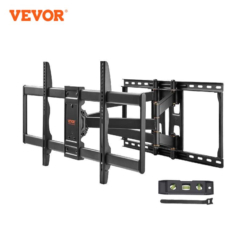 VEVOR Full Motion TV Mount Fit for Most 26-90in TVs Swivel Tilt Horizontal Adju image 1