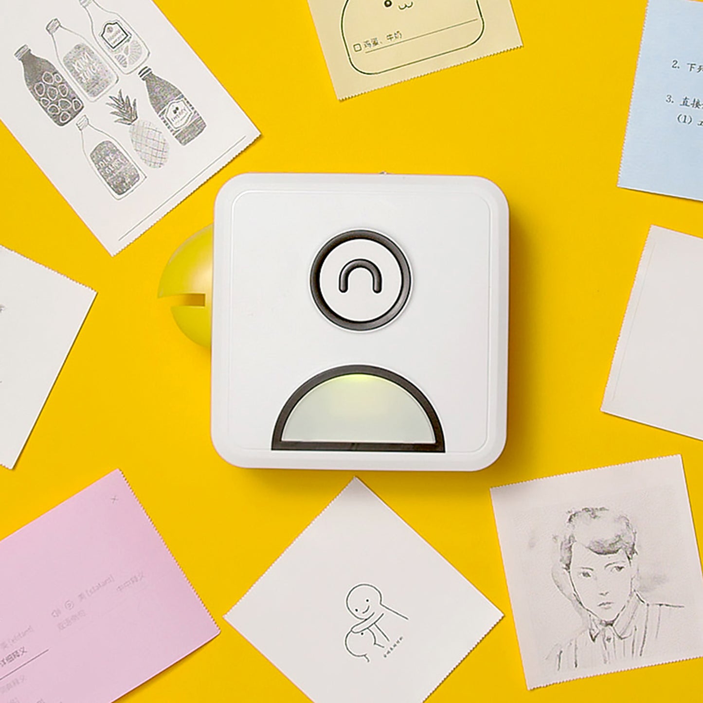 POOOLI L1 Portable Mini Printer with 57*30mm Paper Inkless Birthday Gift Labels image 6
