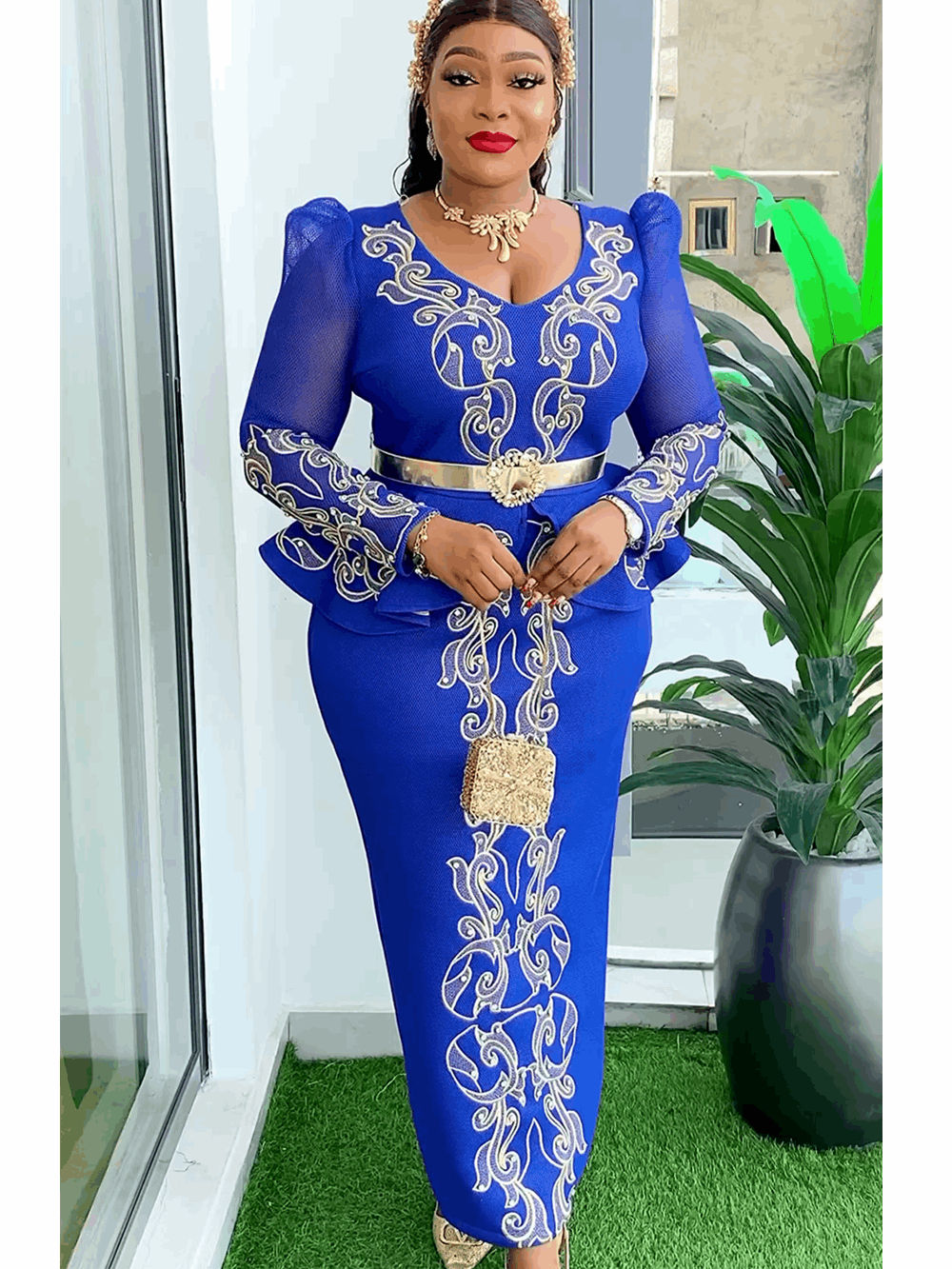 Plus Size Dresses-ALX15