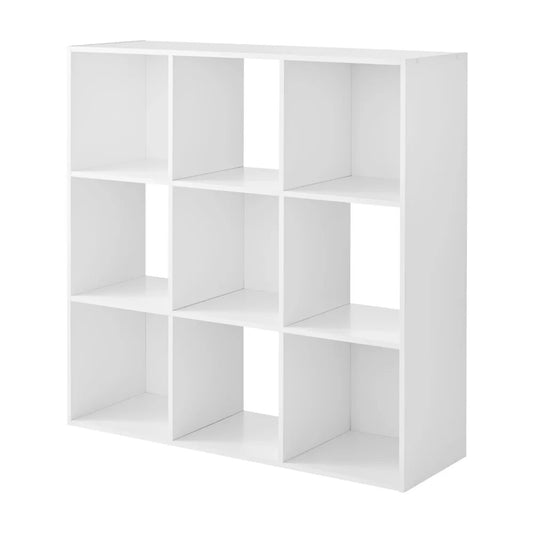 Mainstays 9-Cube Storage Organizer, Black furniture  storage cabinet  storage c image 0