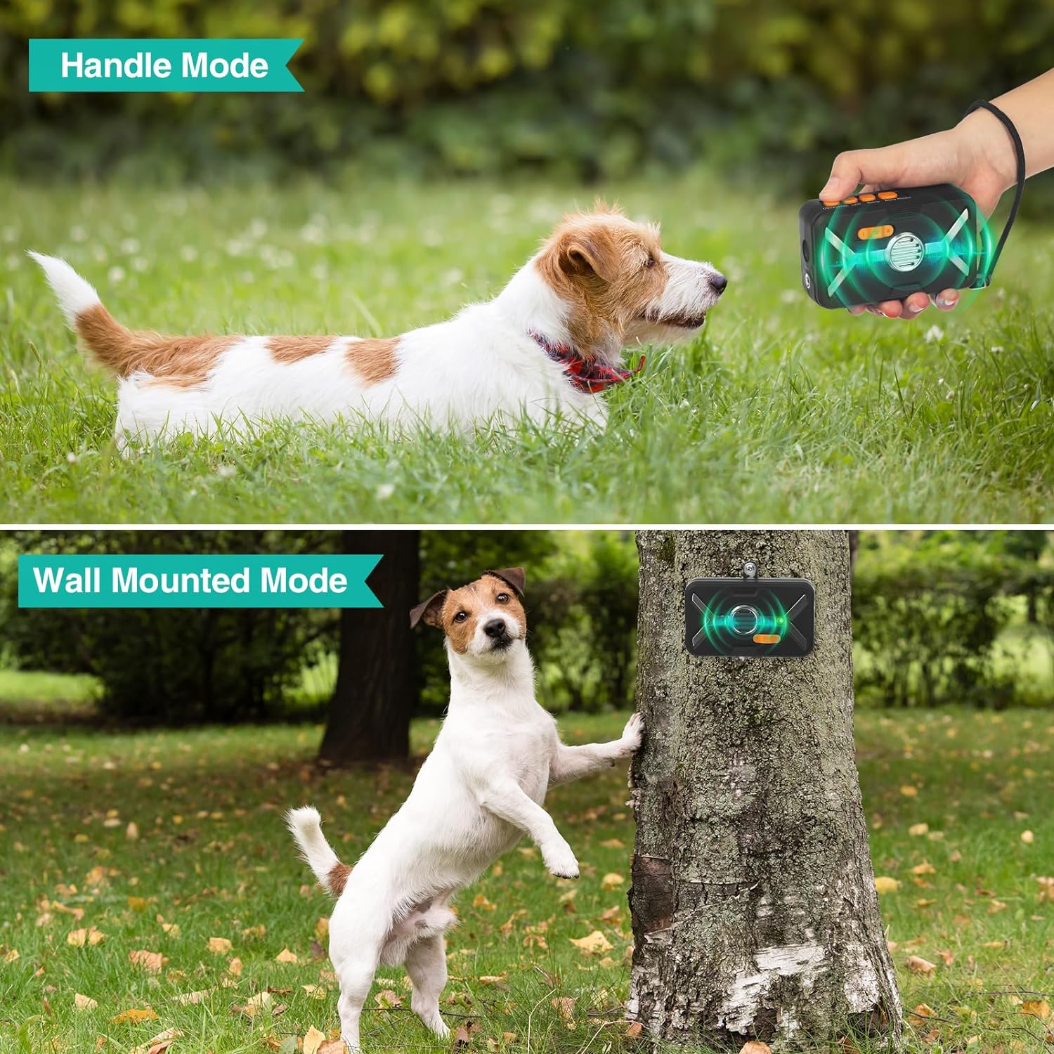 Dog Bark Deterrent Devices Anti Barking Device for Dogs Indoor Outdoor with 3 M image 5