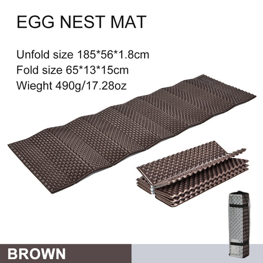 Widesea Camping Mat Portable Sleeping Pad Picnic Foam Bed Mattress Travel Trekk image 0
