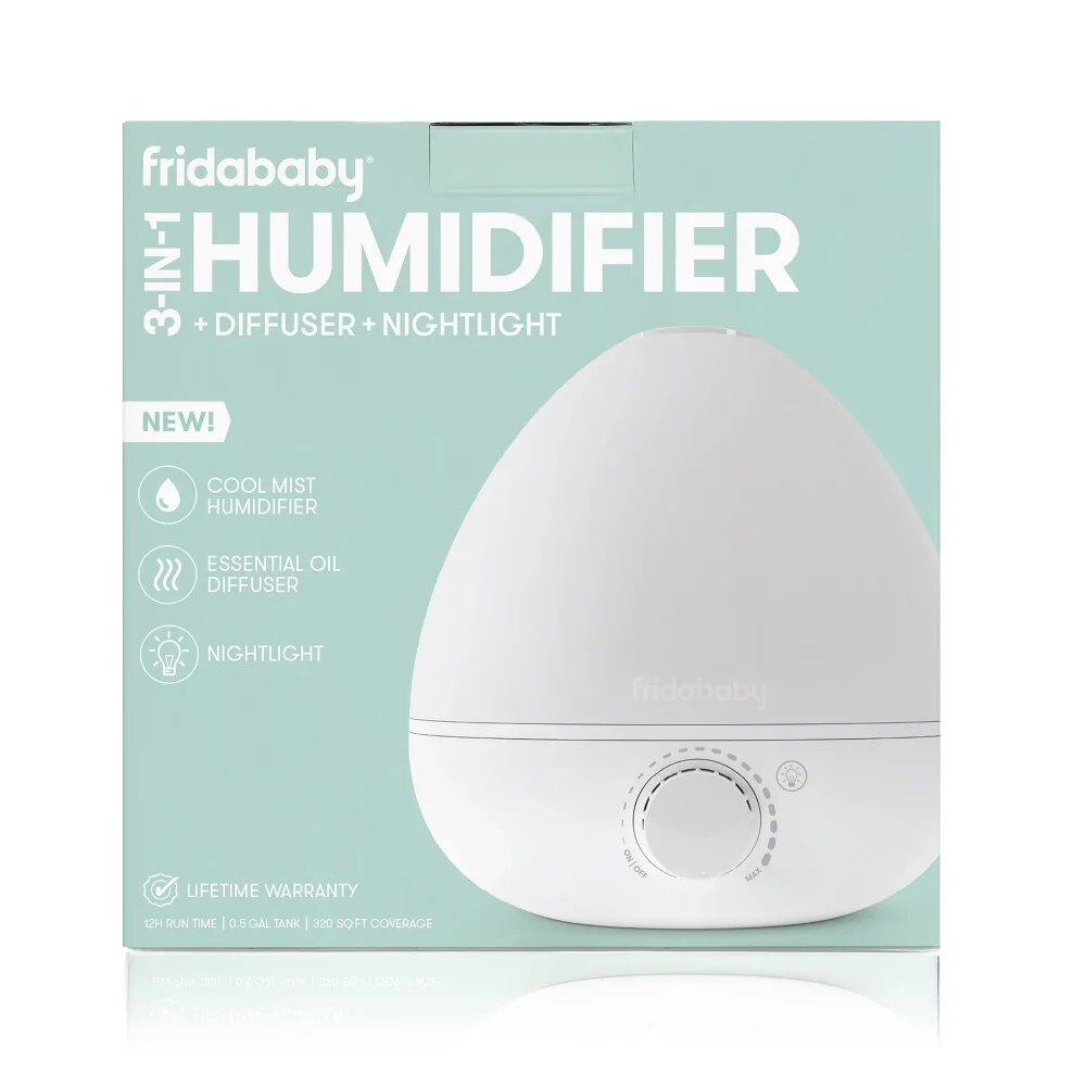 BreatheFrida 3-in-1 Humidifier, Diffuser and Nightlight Humidifier Diffuser  Air image 5