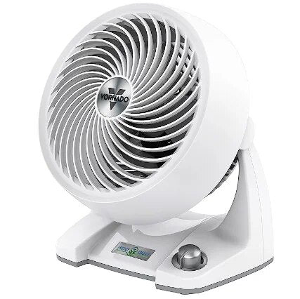 Energy Smart Compact Air Circulator Fan with Variable Speed Control, White, CR1 image 3