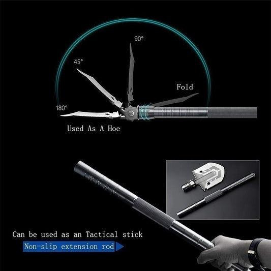 Folding Shovel Military Survival Shovel Multi Tool Portable Tactical Entrenchin image 1