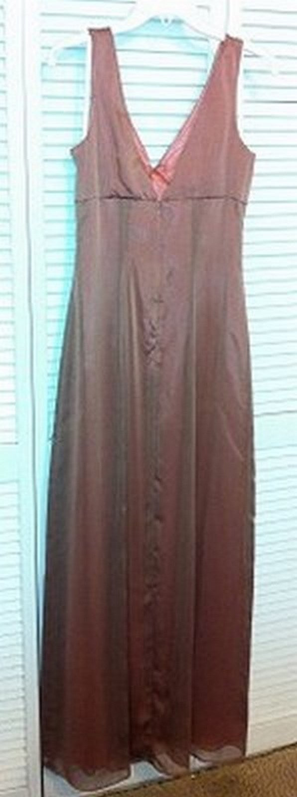Watters & Watters Women Dress Chiffon Mauve over Soft Size 2 image 1