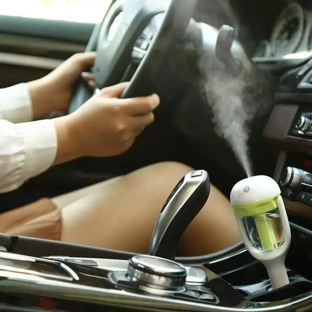STONEGO Mini Air Purifier Diffuser Mist Maker Fogger for Car Air Freshener Diff image 5