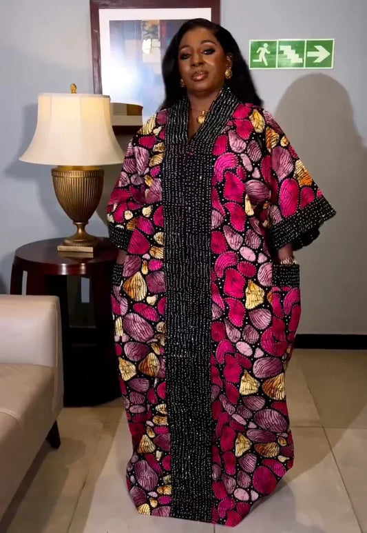 Abayas for Women Dubai Luxury 2023 African Muslim Fashion Dress Caftan Wedding image 0