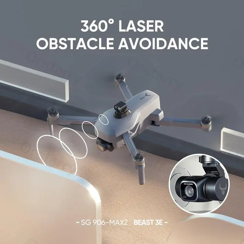 2023 NEW SG906 MAX2 Professional FPV EIS 4K Camera 4Km Drones 3-Axis Gimbal Bru image 5