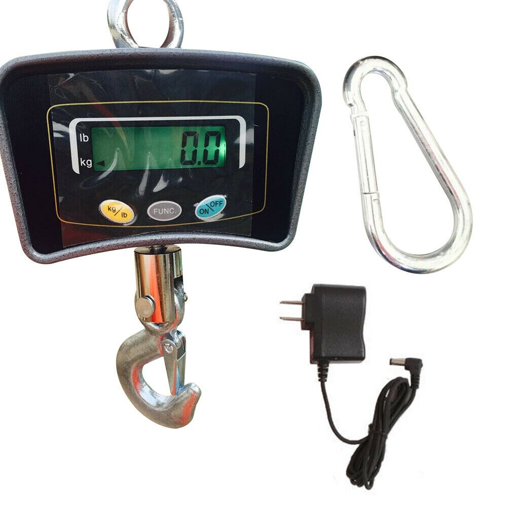 500kg LCD Digital Electronic Hanging Scale Luggage Hook Scale High Household image 6