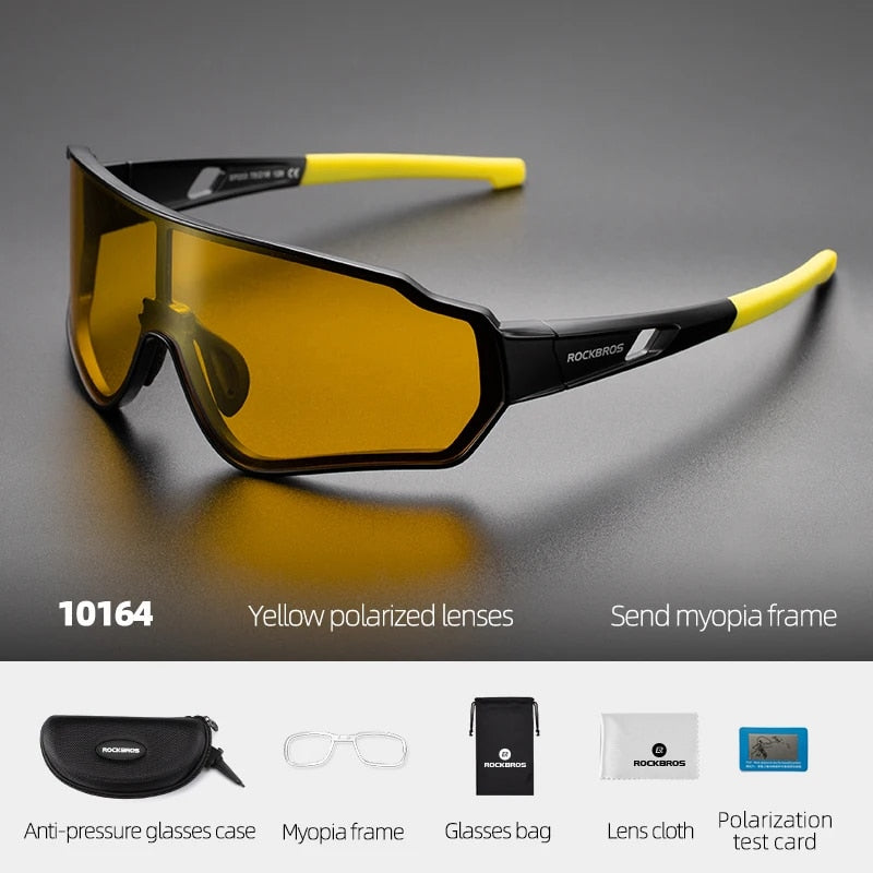 ROCKBROS Cycling Glasses Men Women Photochromic Outdoor Sport Hiking Eyewear Po image 3