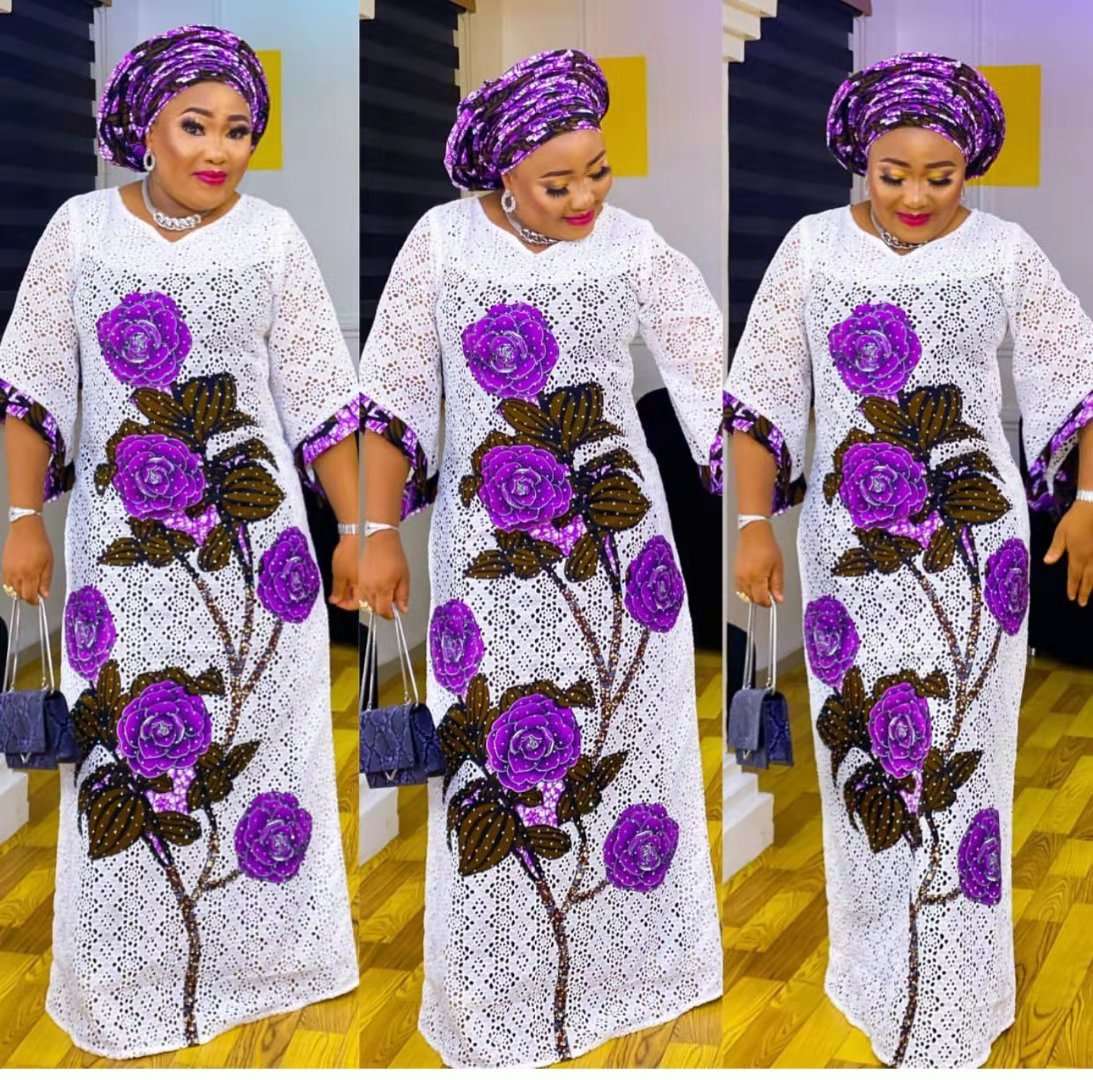 Long Maxi Dress African Dresses for Women 2021 Summer African Clothes Dashiki S image 4