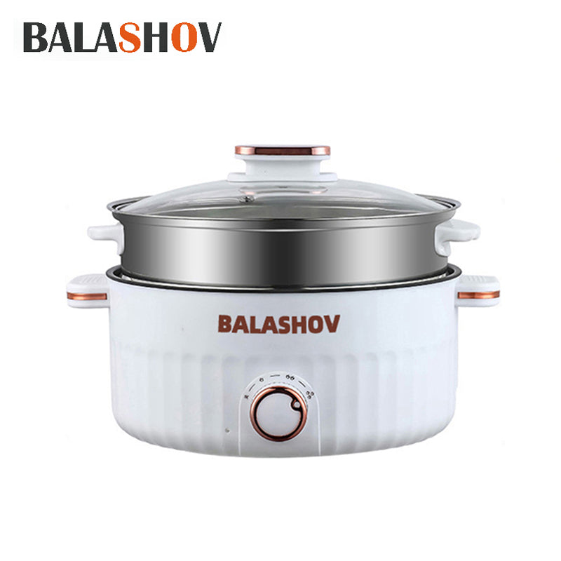 3L 110V Portable Electric Rice Cooker Multifunctional Pan Non-stick Cookware fo image 3