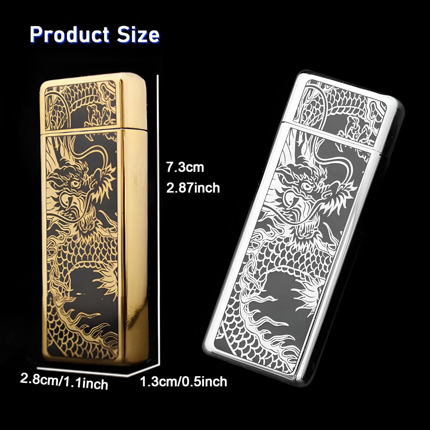 2 Pack Windproof Cigarette Lighter Jet Flame Torch Lighter Refillable Butane fo image 0
