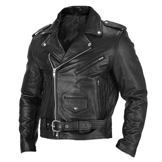 2024 New European and American Hot Models European Size Motorcycle Men's Leathe image 0