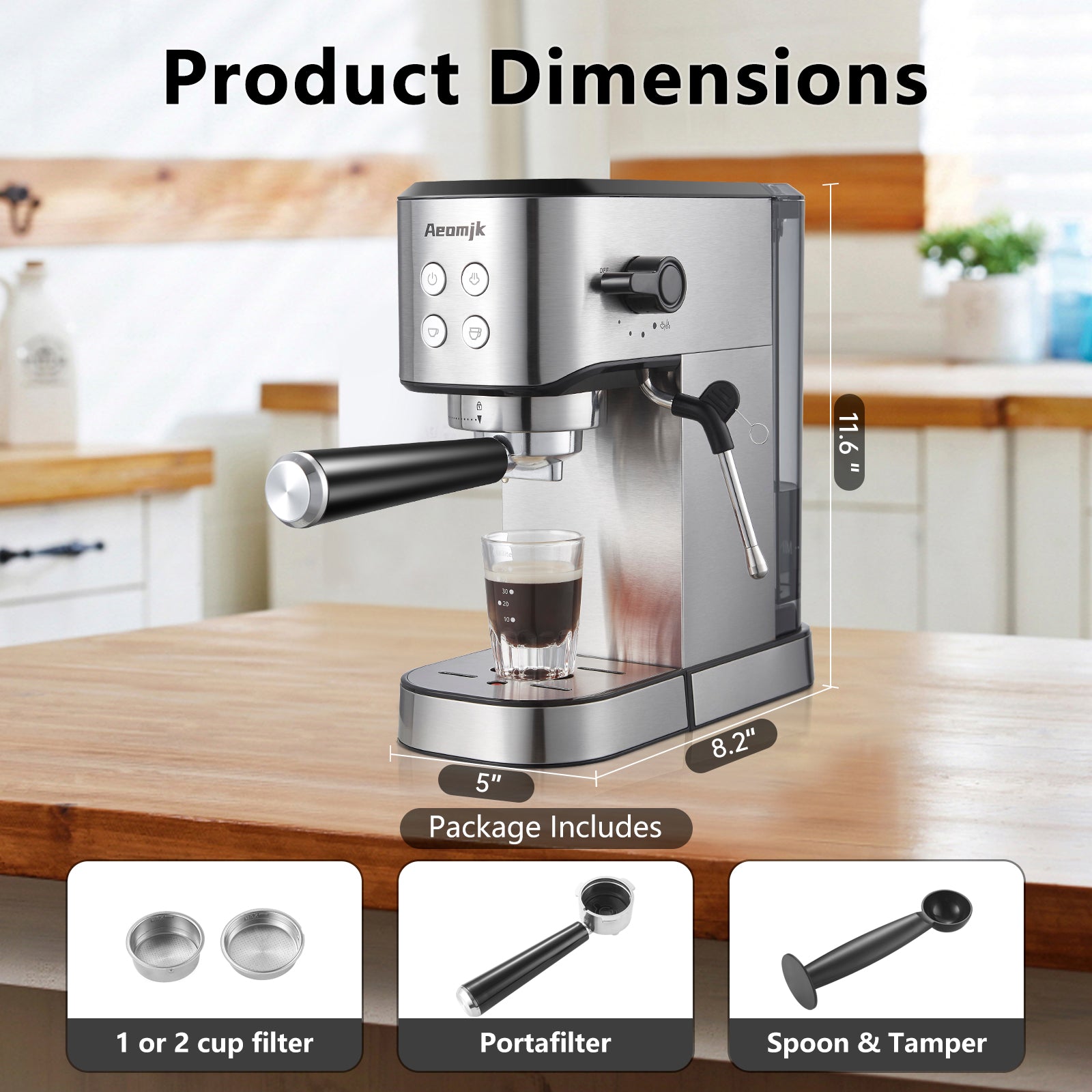 Italian Semi-automatic Milk Bubble Garland Pump Pressure Household Small Office image 1