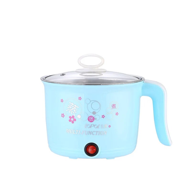 Electric Cooker Home Multifunction Hot Pot 1-2 People Heating Pan Cooking Pot M image 1