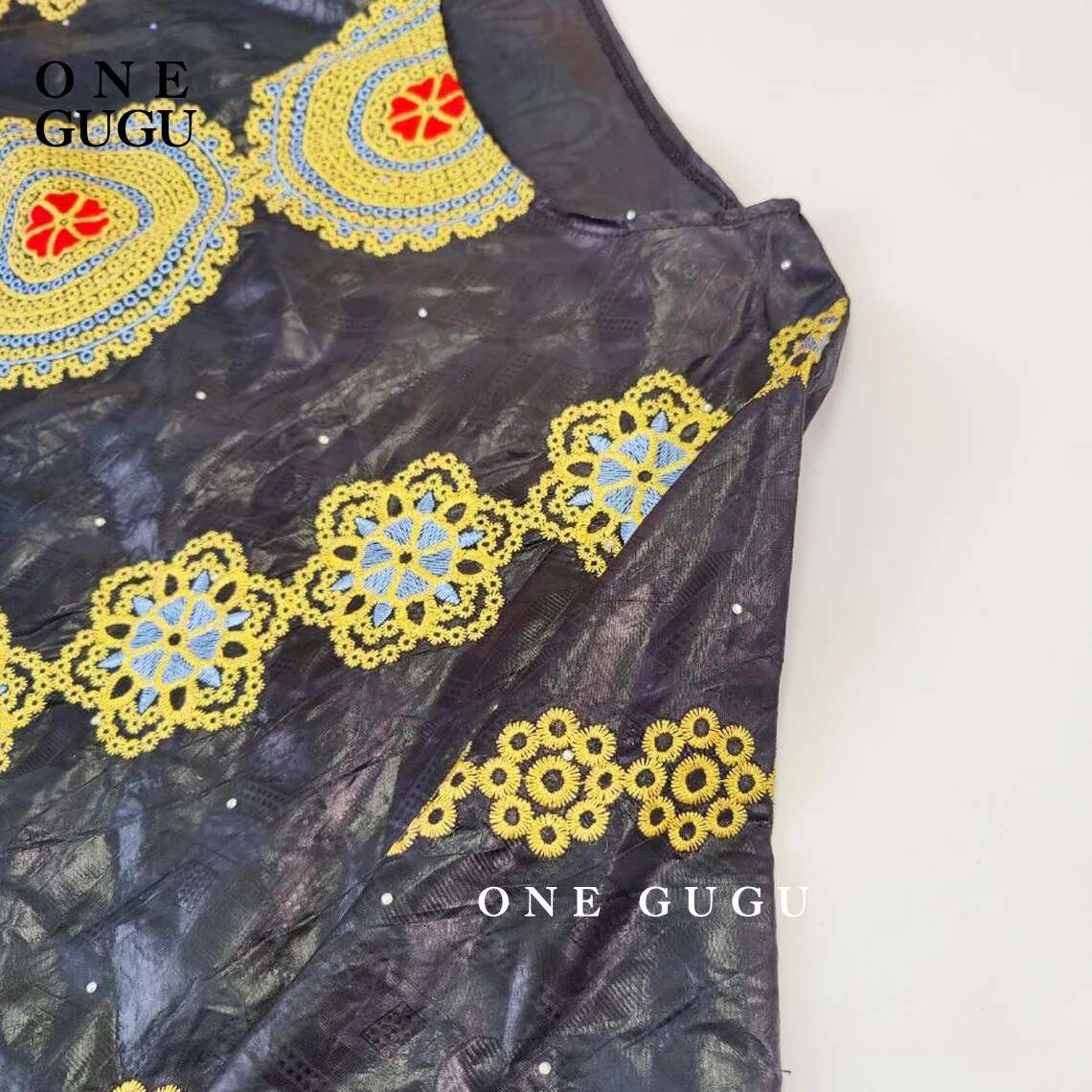 Mix Size Fashion African Bazin Dashiki For Nigerian Mali Women Party Wedding Bo image 4