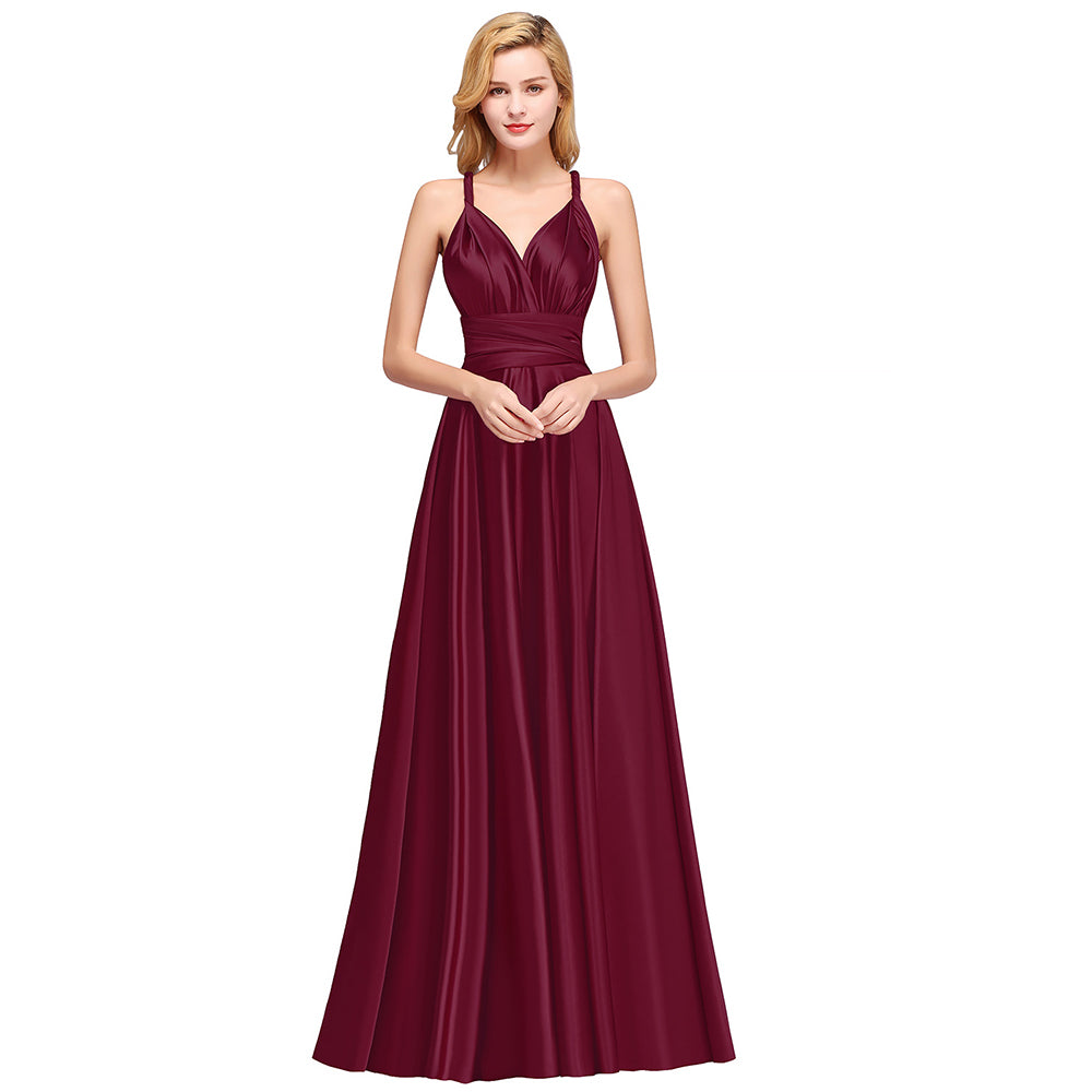 2 Colors Infinity Dress Convertible Bridesmaid Dresses For Women Multiway Forma image 2