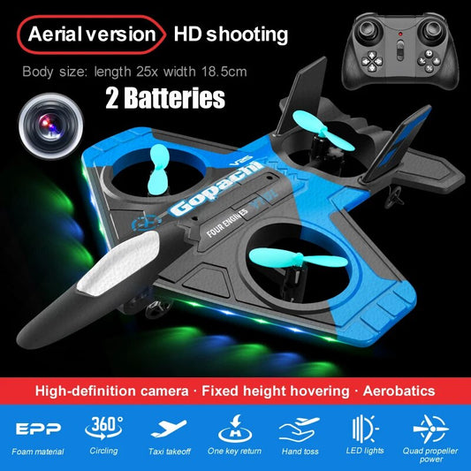 V17 Gravity Sensing Rc Plane Aircraft Glider Radio Control Helicopter EPP Foam image 0
