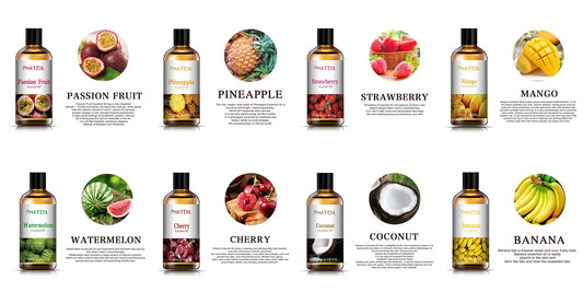 100ML Mango Fragrance Essential Oil Diffuser Apple Banana Grape Cherry Watermel image 0