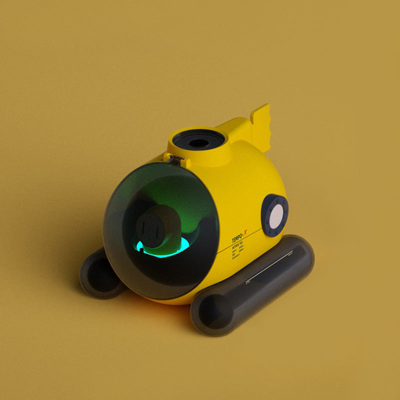 Ultrasonic Fog Diffuser TV Submarineroid Humidifier Color LED Light Humidifier  image 3