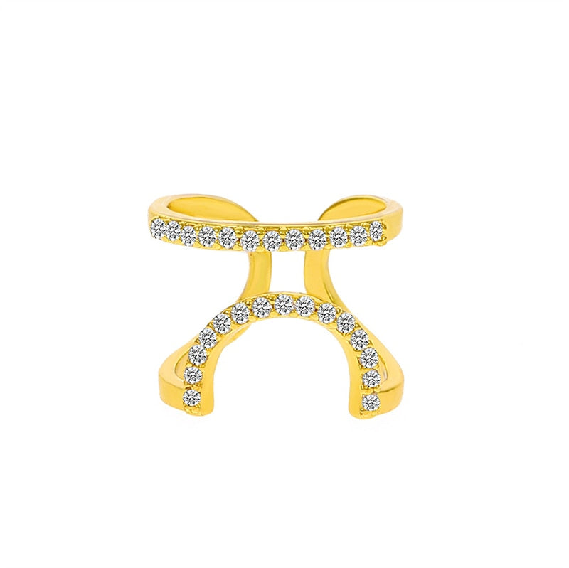New In 2023 Luxury Nail Photo Ring Gold Silver Plated Phalanx Fashion Finger Ma image 10