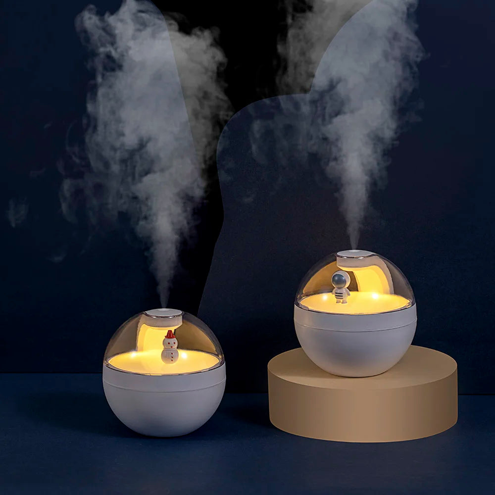 DuoDton Small Water Droplet Usb Humidifier  Mute Car Office Desktop Humidifier image 6